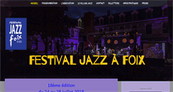 Desktop Screenshot of jazzfoix.com
